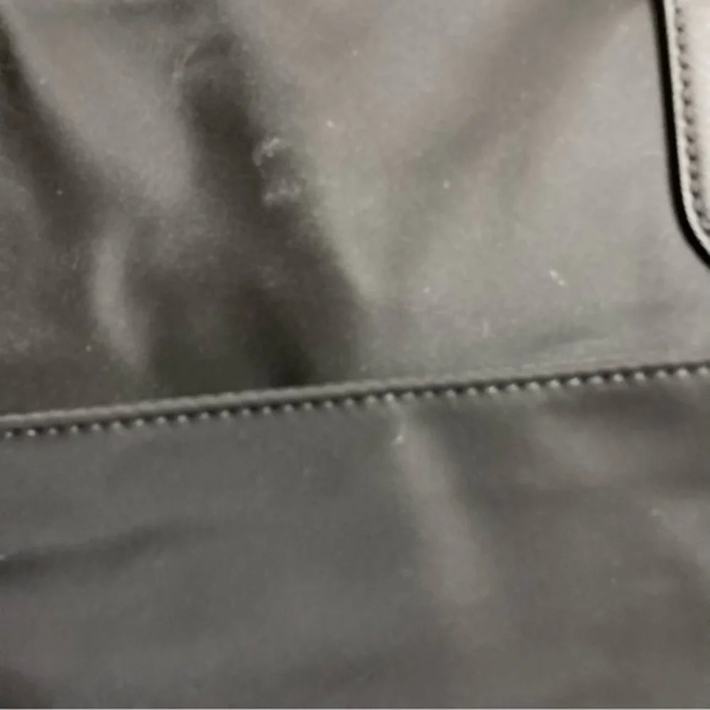 Michael kors black nylon tote bag